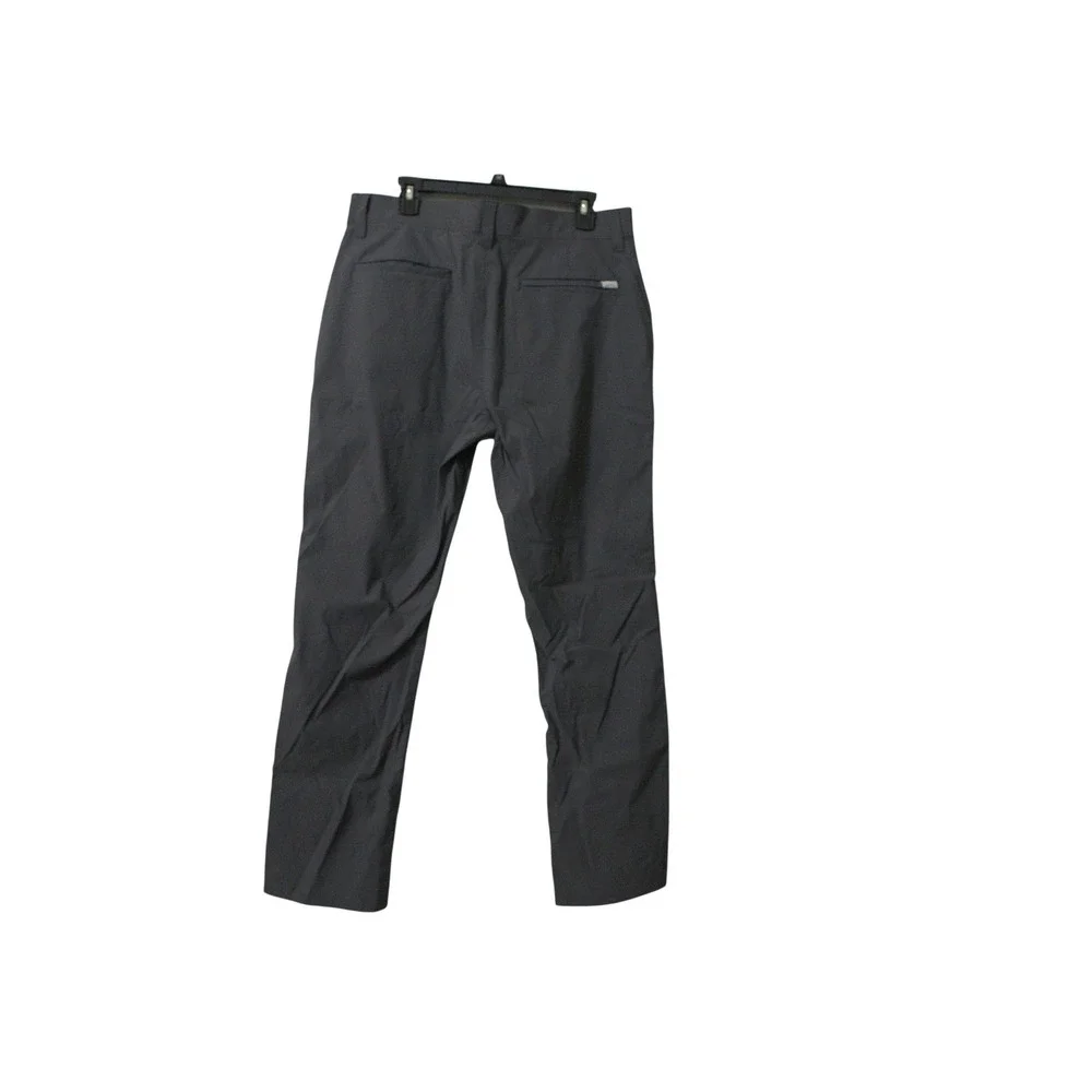 Orvis Mens Tech Performance Hiking Travel Pants Gray Size 36x32 Water Repellent